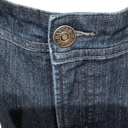 Hannah Blue Cropped Jeans - Sz 8 - Casual, Denim, Everyday