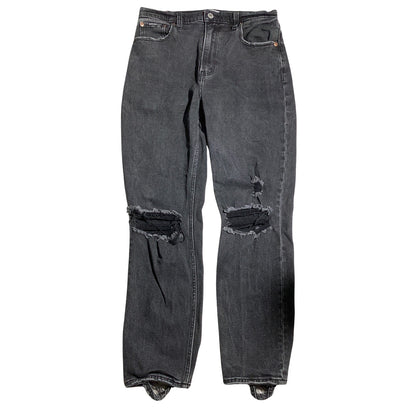 Abercrombie & Fitch Straight Jeans Women’s 28 / 6R High Rise, Distressed, Modern