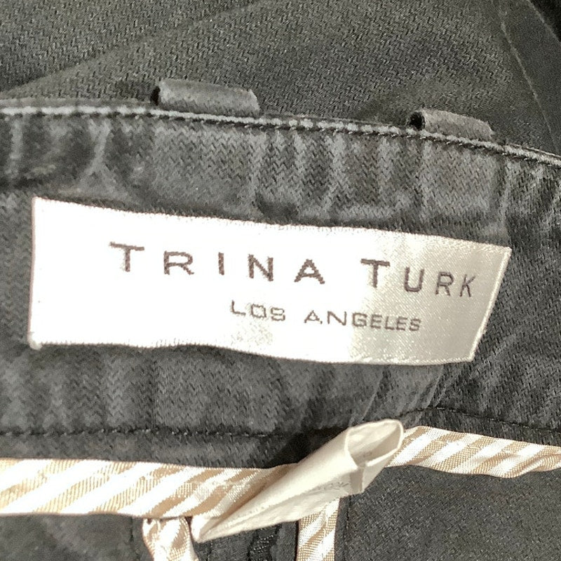 Trina Turk Black Pants 6 Classic Tailored, Elegant, Versatile