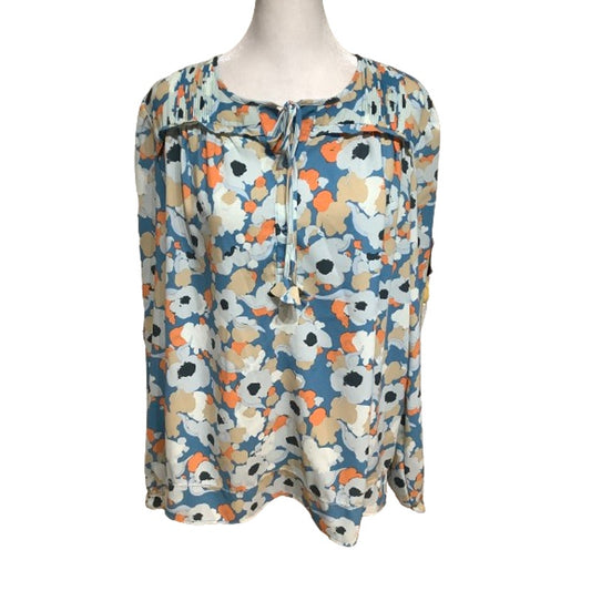 Joie Multicolor Long Sleeve Blouse, Size M - Floral, Boho, Chic