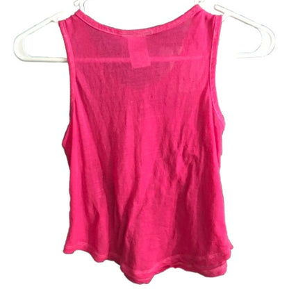 Nickelodeon Teenage Mutant Ninja Turtles Pink Tank Top Size 6 - Y2K, Fun, Retro