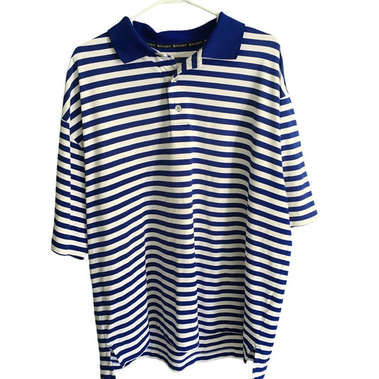 FootJoy Striped Golf Polo Shirt  Size XL - Preppy, Sporty, Classic