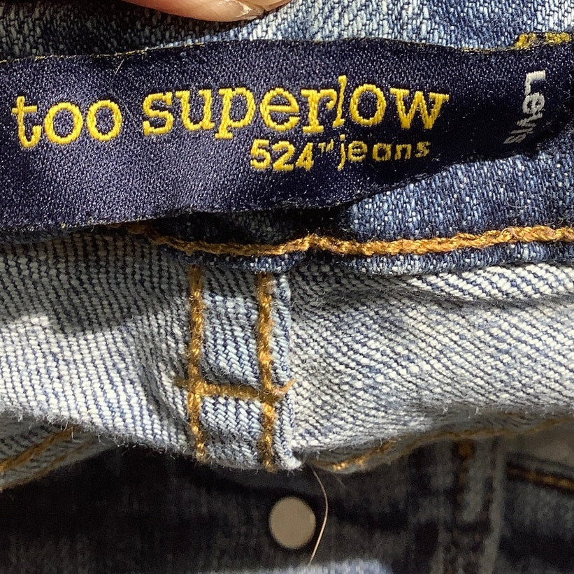 Levi's 524 Too Superlow Skinny Jeans Women's Size 1M— Y2K, Casual, Everyday