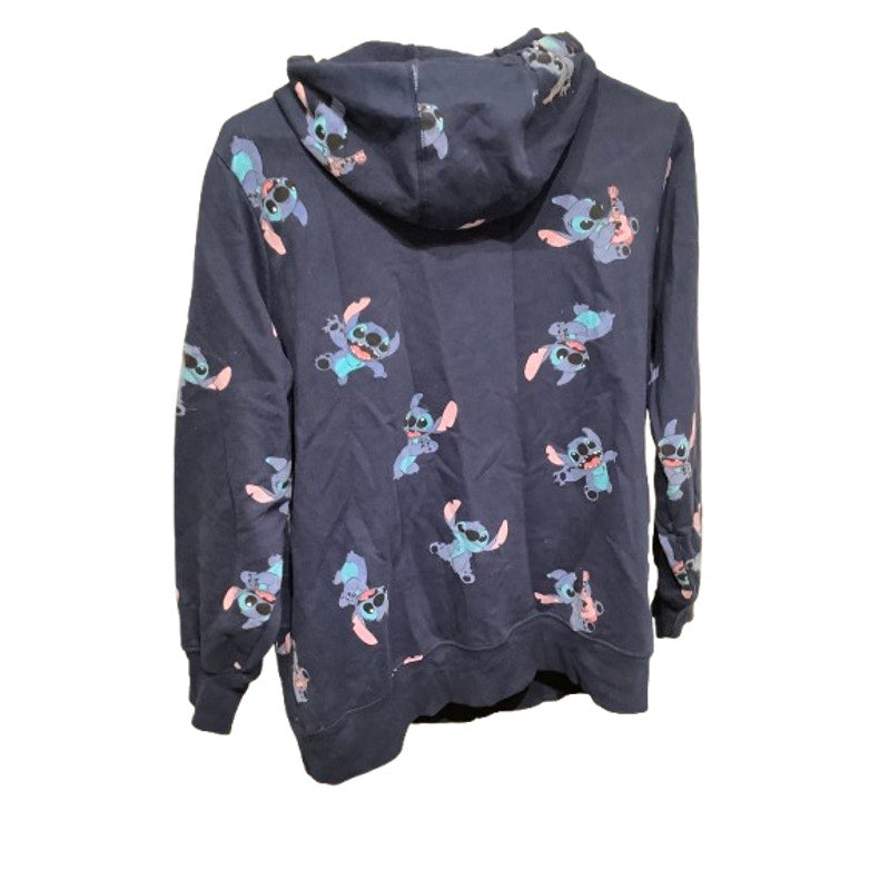 DISNEY Lilo & Stitch Zip-Up Hoodie Size M - Cute, Cozy, Casual
