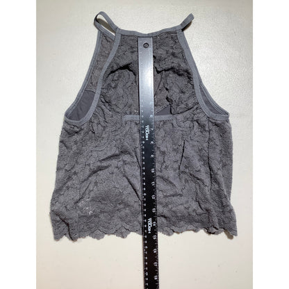 American Eagle Lace Halter Tank Top Women’s Size S — Feminine, Casual, Layering
