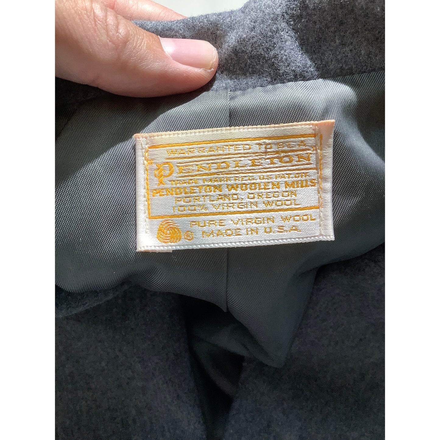 Pendleton Gray Wool Dress Blazer Women’s 16 – Classic, Tailored, Professional