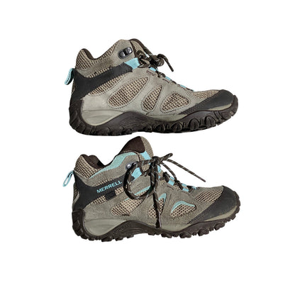Merrell Yokota 2 Brown Blue Hiking Shoes Women’s 6 — Outdoor, Trail, Gorpcore