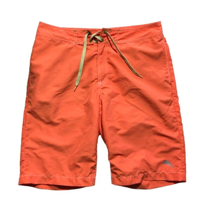 Tommy Bahama Orange Swim Trunks Size 34 - Coastal, Relaxed, Resort