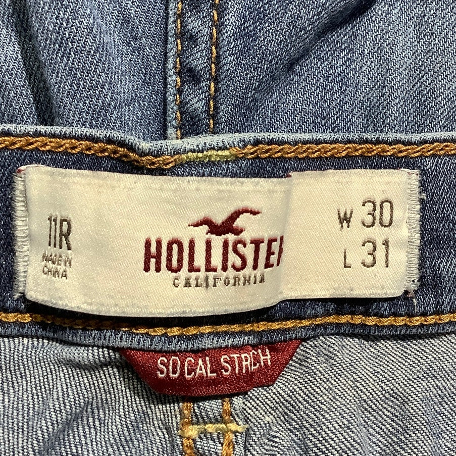 Hollister Medium Wash Stretch Skinny Jeans Women’s 11R — Y2K, Casual, Everyday