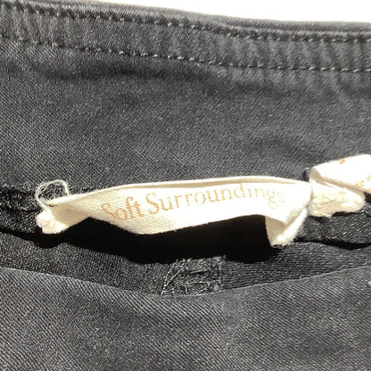 Soft Surroundings Black Bermuda Shorts Women Small — Stretch, Casual, Comfort