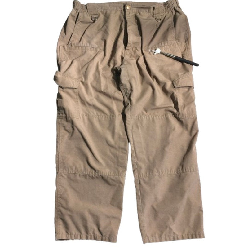 CQR Men's Khaki Cargo Pants 42x30 - Tactical, Utility, Rugged