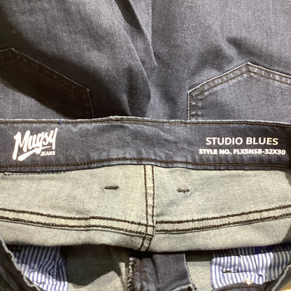 Mugsy Jeans Men’s Studio Blues Jeans Size 32W 30L — Stretch, Casual, Modern