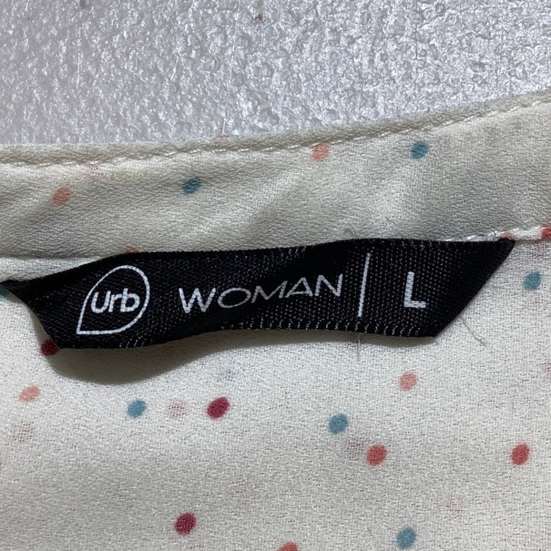 Urb Woman Celestial Blouse Women’s Size Large — Split Neck, Boho, Lightweight