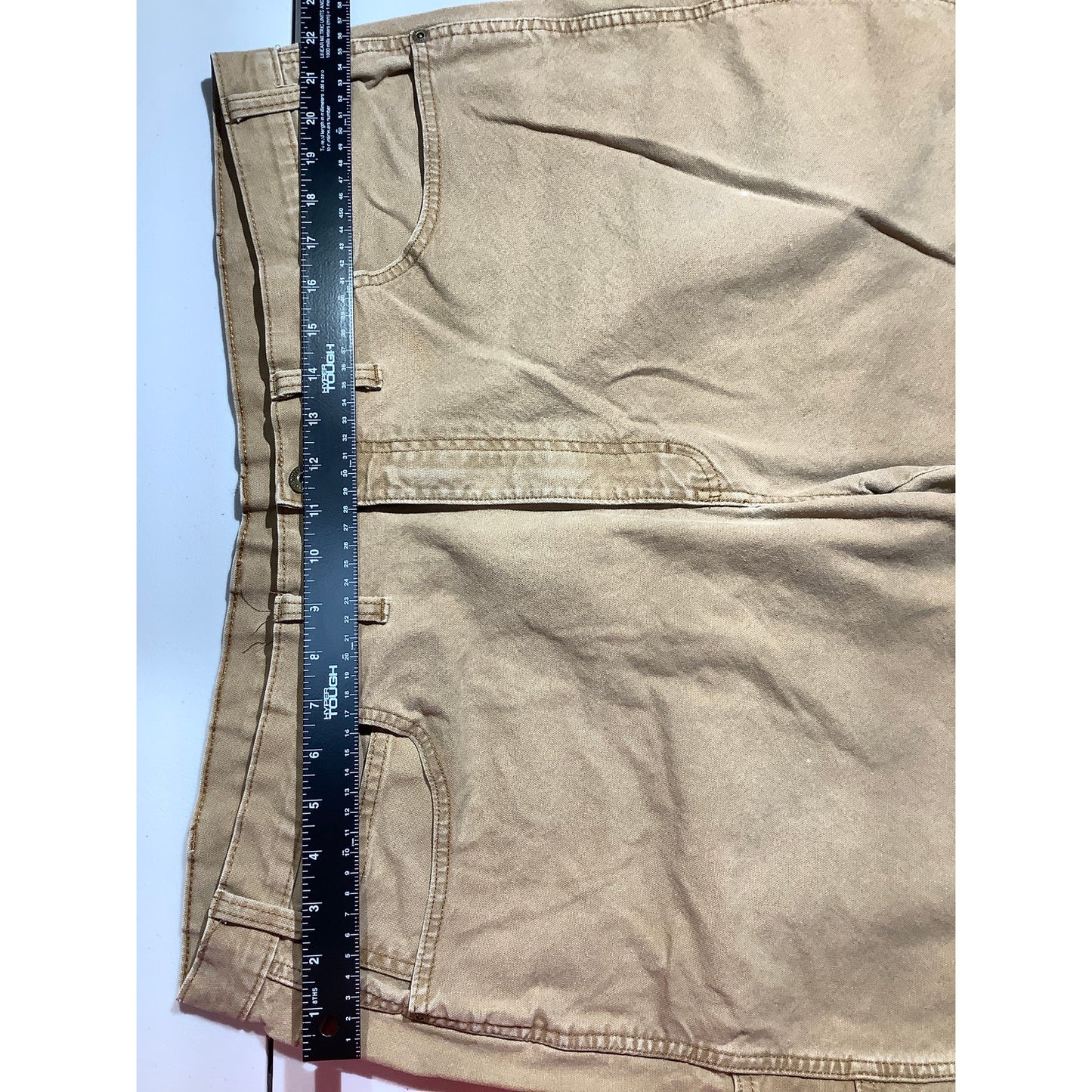 Dickies Denim Work Shorts, Beige, Men’s Size 44 — Utility, Casual, Durable