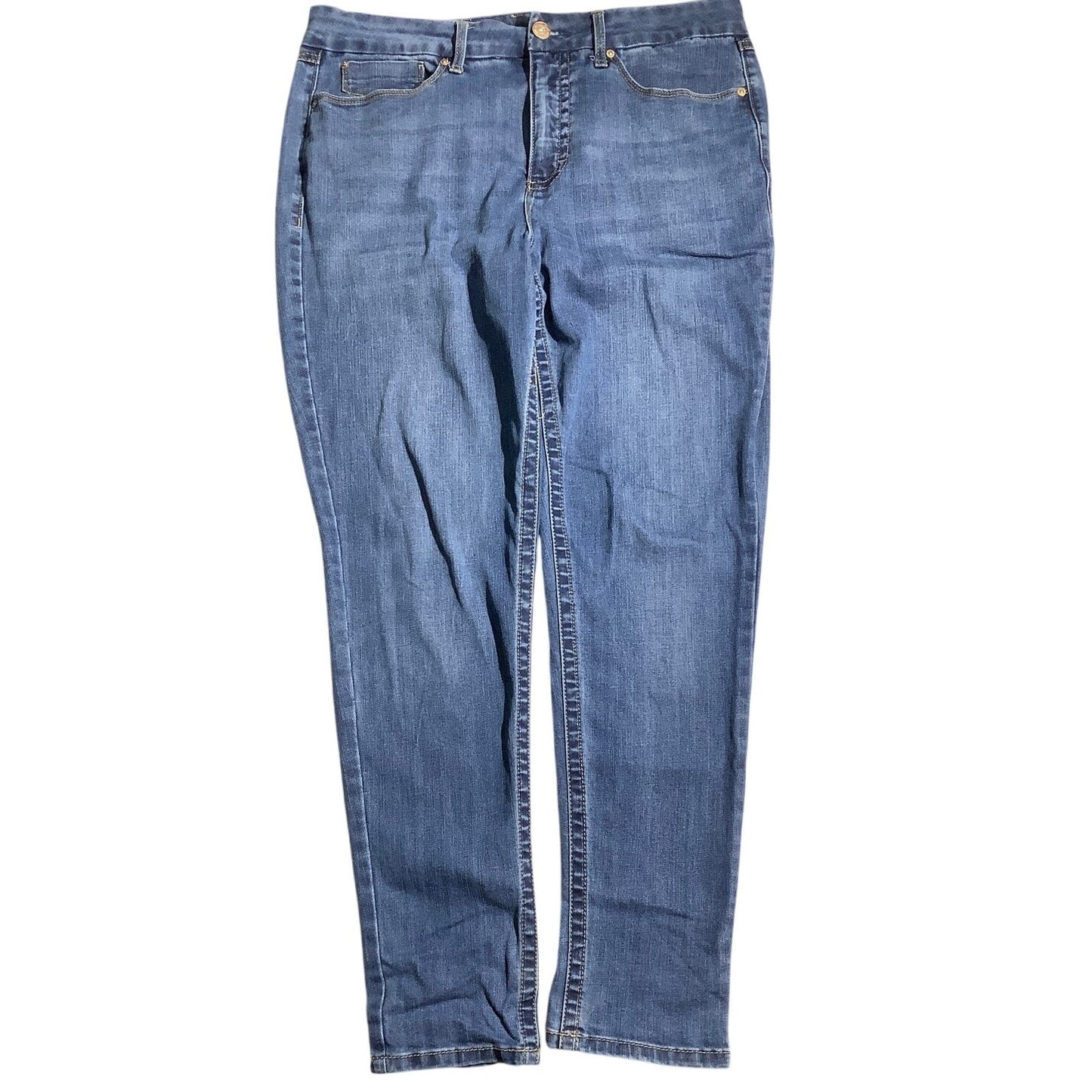 Seven7 Women’s Jeans Size 16 — Denim Blue, High Rise, Skinny