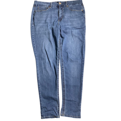 Seven7 Women’s Jeans Size 16 — Denim Blue, High Rise, Skinny