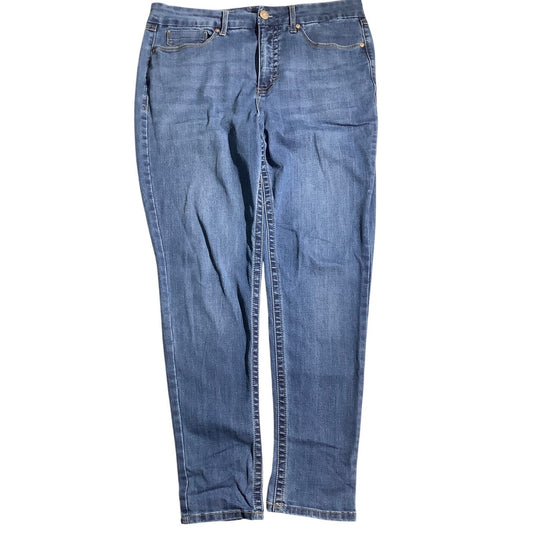 Seven7 Women’s Jeans Size 16 — Denim Blue, High Rise, Skinny