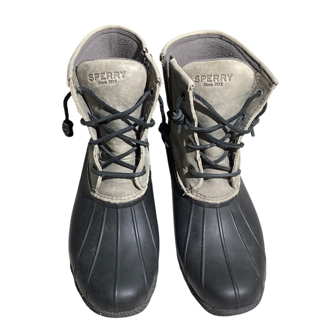 Sperry Saltwater Duck Boots Women’s Size 10M — Waterproof, Fleece Lined, Winter