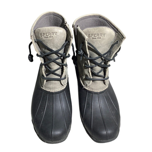 Sperry Saltwater Duck Boots Women’s Size 10M — Waterproof, Fleece Lined, Winter