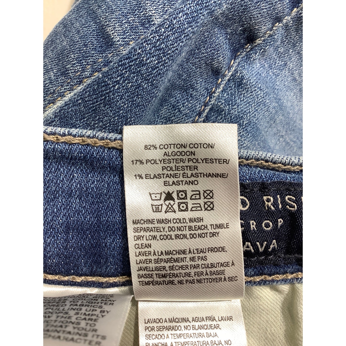 Lucky Brand Mid Rise Crop Jeans Women’s Size 2 / 26 — Casual, Stretch, Slim Fit