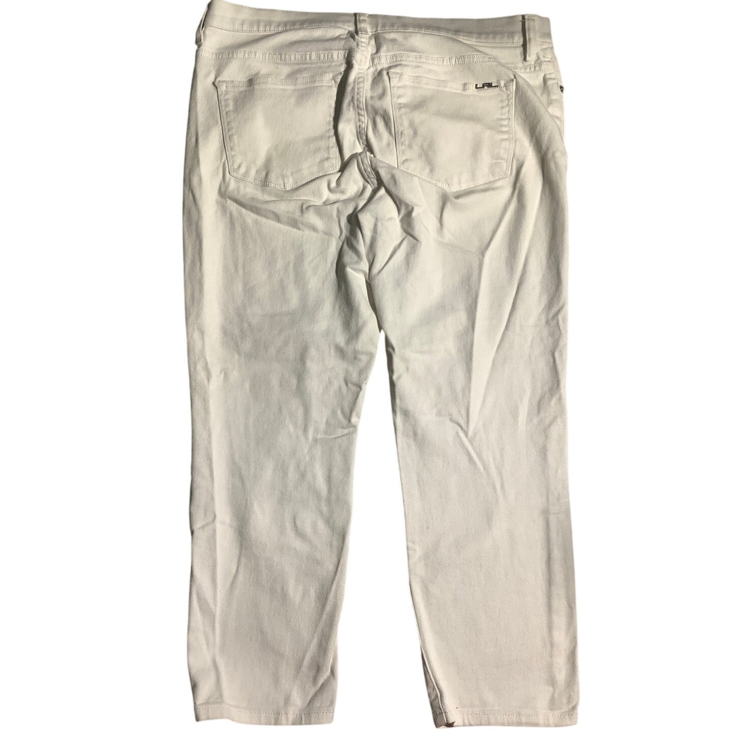 Lauren Ralph Lauren Women’s Jeans Size 12 — White, Denim, Cropped