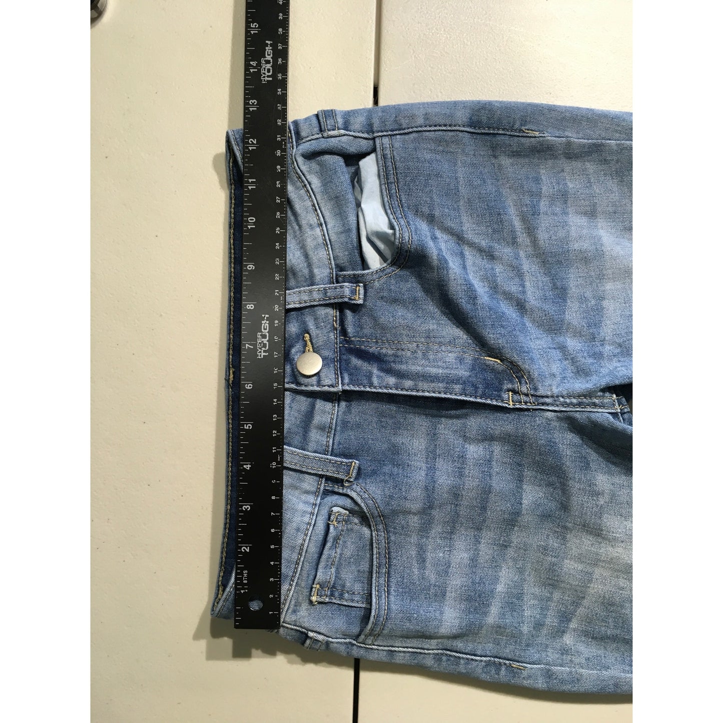 Vocal Jeweled Cuff Jeans Size S - Glam, Baddie, Statement