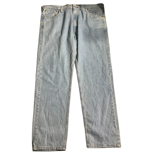 Levi’s 505 Regular Fit Jeans Men’s Size 42x32 –Light Wash, Straight Leg, Classic