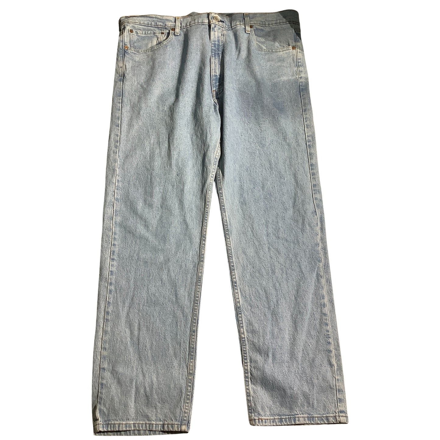 Levi’s 505 Regular Fit Jeans Men’s Size 42x32 –Light Wash, Straight Leg, Classic