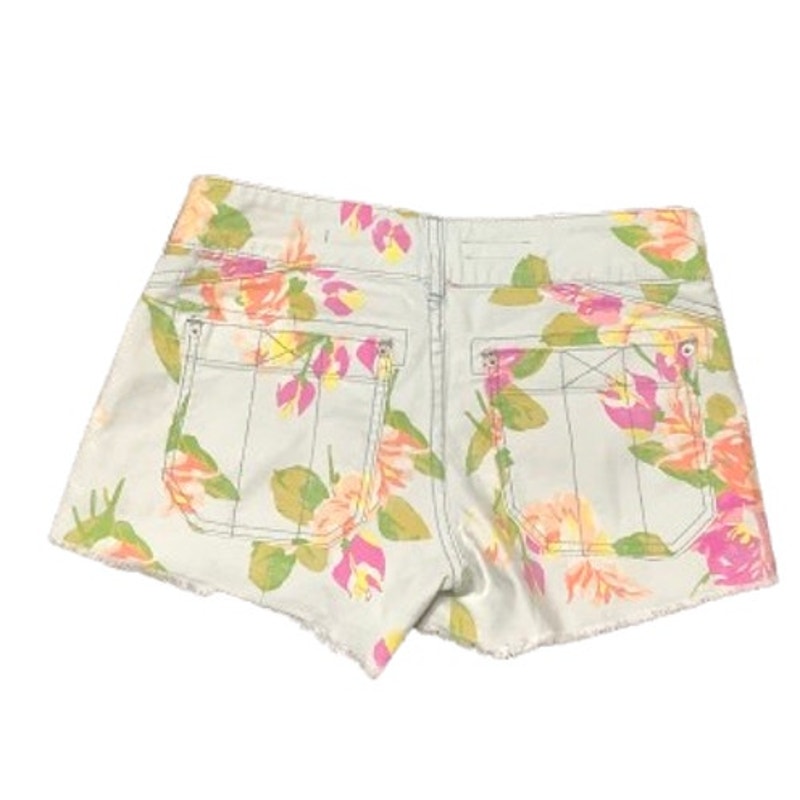 PLCRO Floral "The Wanderer" Shorts Size 25 – Boho, Festival Ready, Y2K Vibes