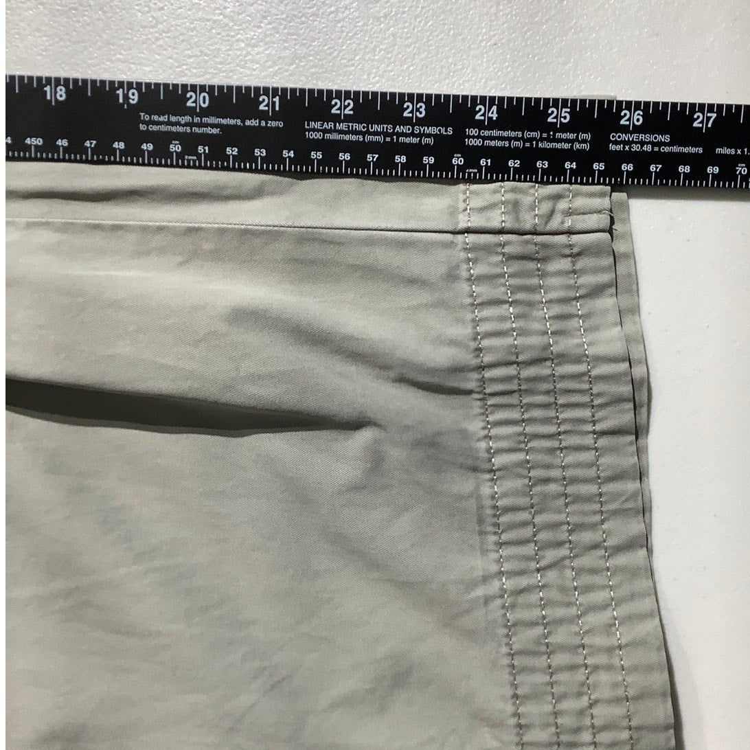 Eddie Bauer Capri Pants Women’s Size 18 – Light Khaki, Cotton Blend, Casual