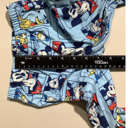 Disney Light Blue Character Pajama Set Infant Size 18M —Cartoon, Sleepwear, Cozy