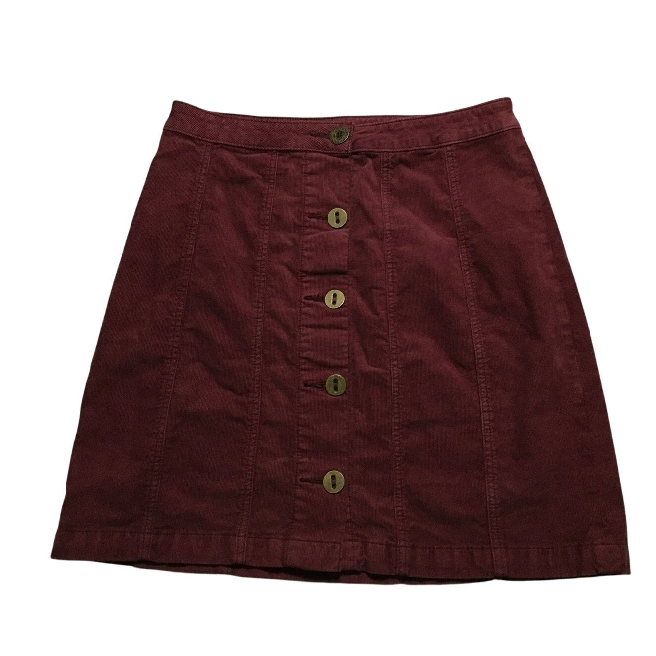 Pilcro and the Letterpress Women's Corduroy Skirt 8 – Stylish, Comfy, Versatile
