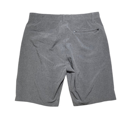 Tapa Threads Heather Gray Hybrid Chino Shorts Men’s 34 — Golf, Outdoor, Coastal