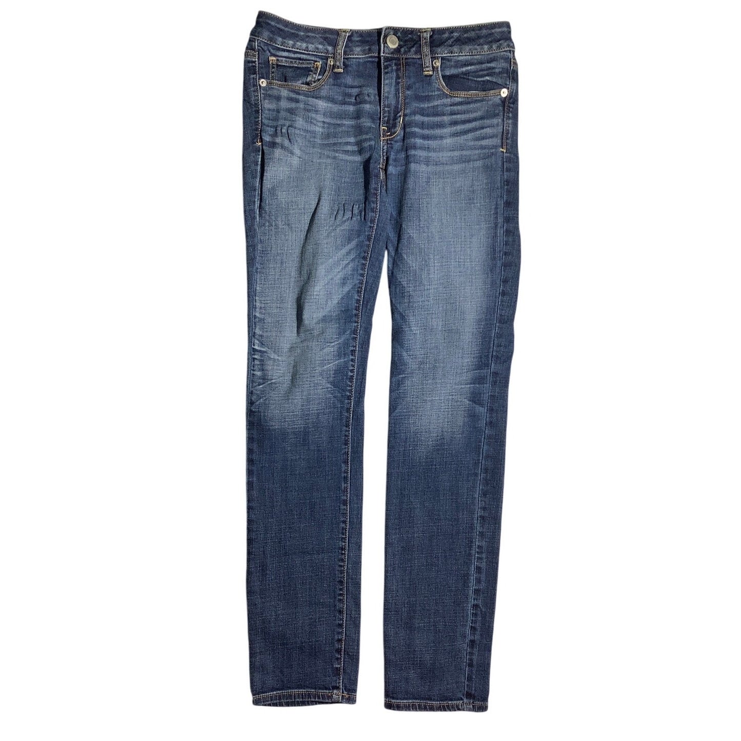American Eagle Dark Wash Skinny Jeans Women’s 6 Regular — Y2K, Casual, Classic