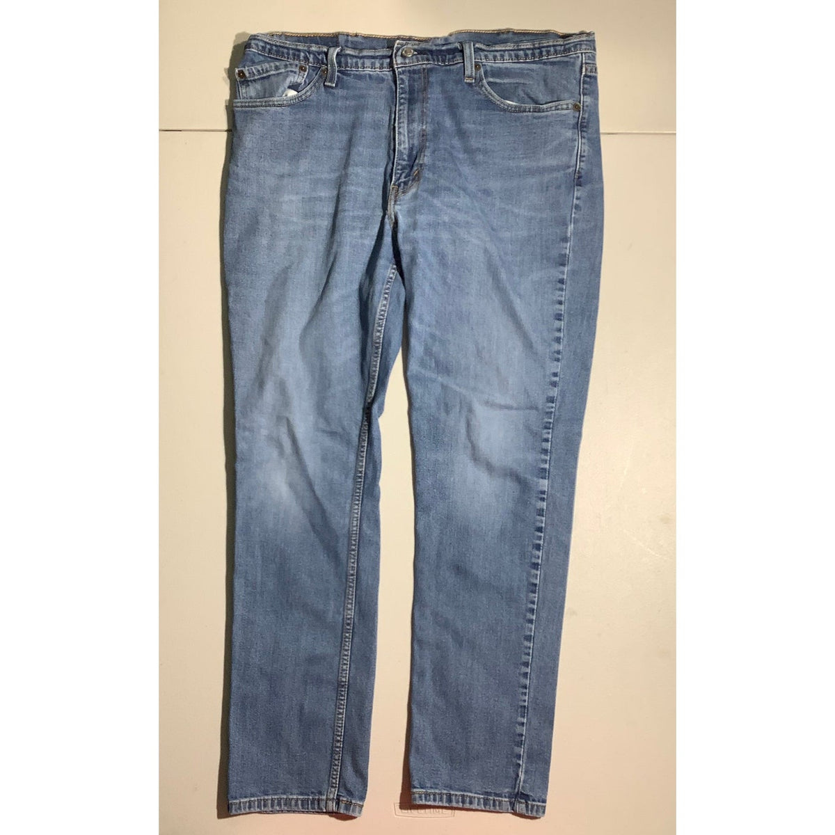 Levi's Men's 38x30 511 Blue Denim Slim Straight Jeans