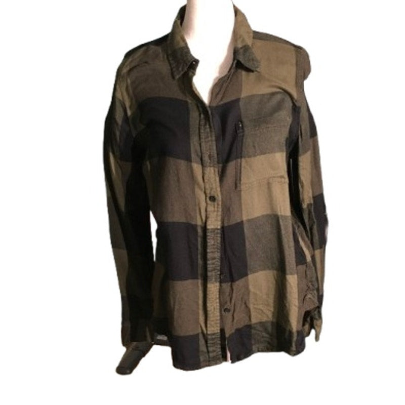 Lucky Brand Plaid Button-Up Shirt Size SM – Grunge, Casual, Cozy