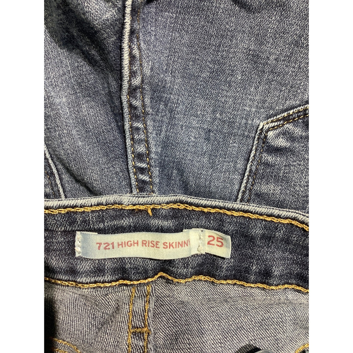 Levi’s High Rise Skinny Jeans Youth Size 25W x 28L - Casual, Denim, Stretch