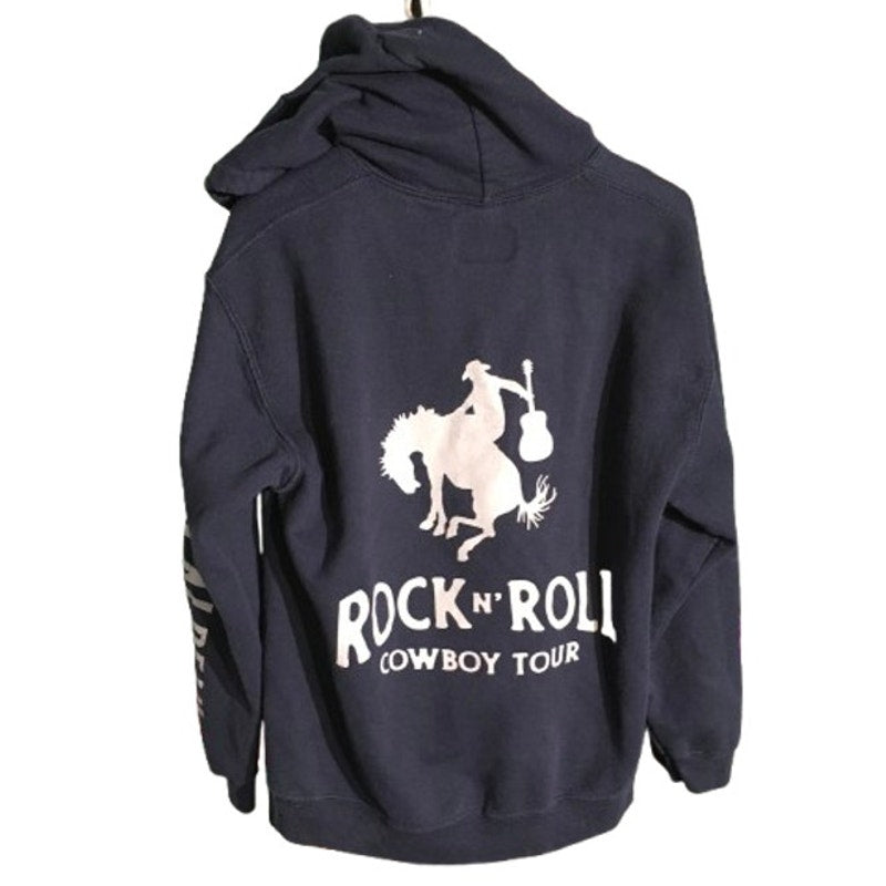 Jason Aldean Rock N' Roll Cowboy Tour Hoodie M - Country, Western, Music Merch