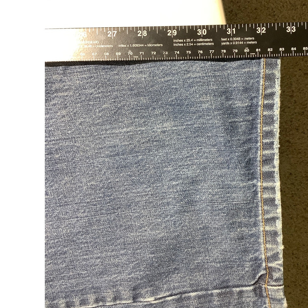 Eddie Bauer Relaxed Fit Jeans Men’s Size 42W 34L — Classic, Durable, Casual