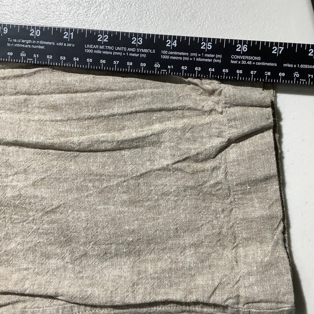 Samuel Windsor Linen Blend Trousers Men’s 38W 29L — Business, Casual, Summer