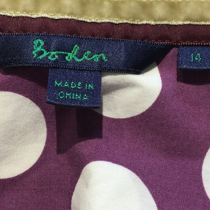 Boden Kids Purple Polka Dot Shirt Size 14 – Coquette, Retro, Preppy