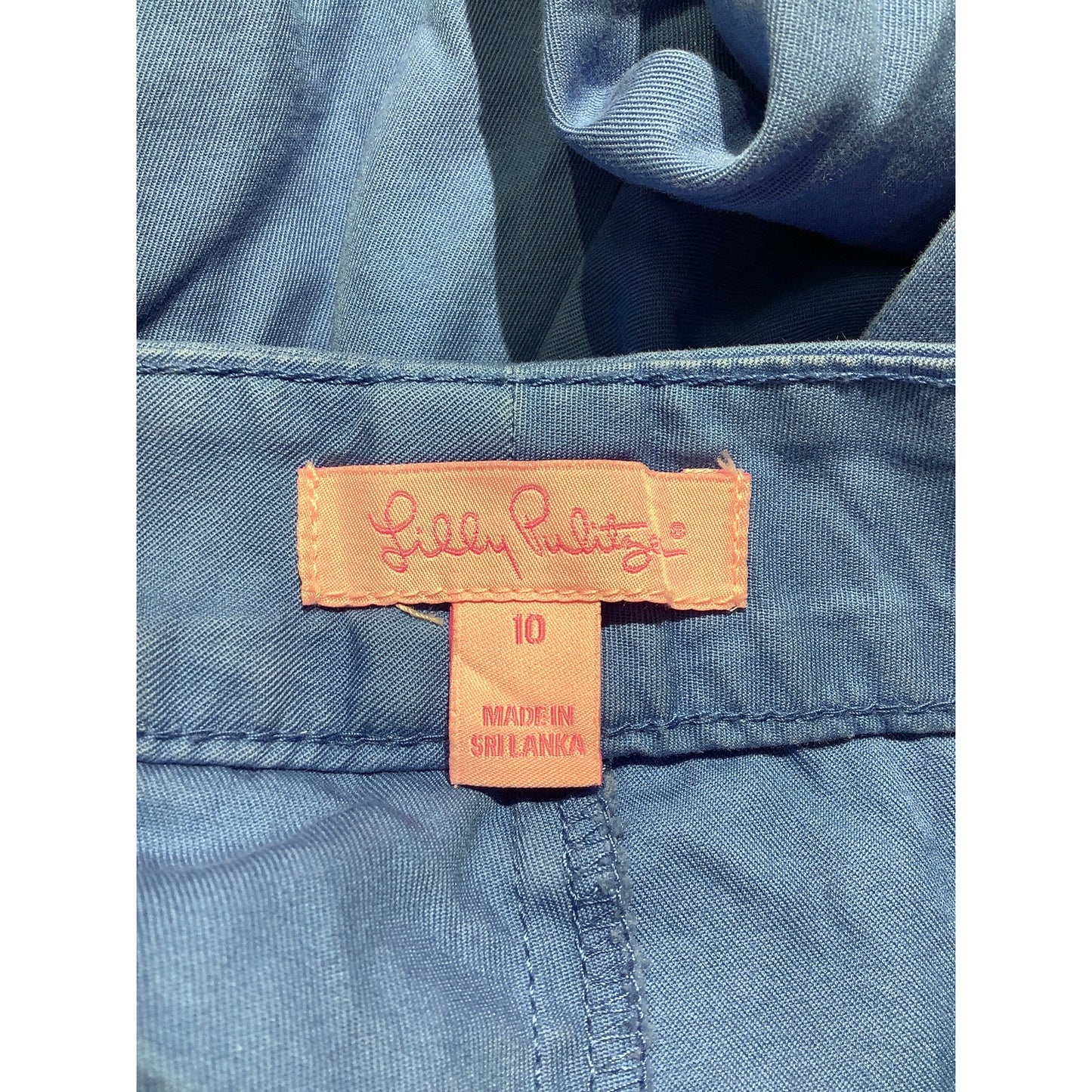 Lilly Pulitzer Straight Leg Pants Women's Size 10 — Coastal, Resort, Preppy