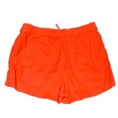 J.Crew Linen Bright Orange Short Shorts Size Small - Vibrant & Lightweight