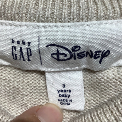 Gap Disney Mickey Mouse Sweater Child Size 3T – Off-White, Classic, Casual