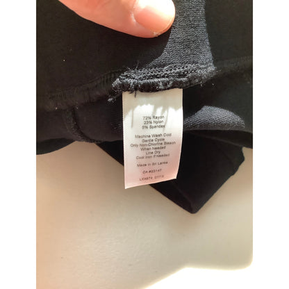 Talbots Black Stretch Leggings Women’s M  — Classic, Casual, Minimalist