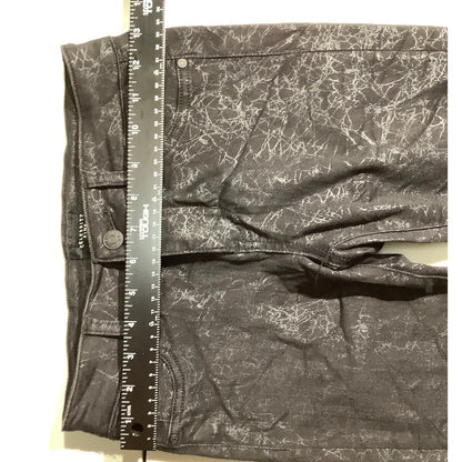 Celebrity Pink Black Metallic Skinny Jeans Size 1/25 – Sleek, Modern, Statement