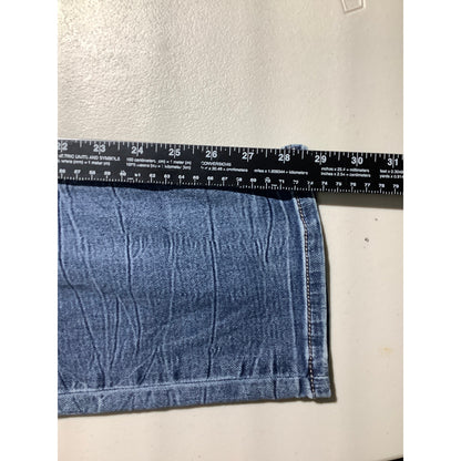BKE Jake Men’s 34x30 Dark Blue Straight Leg Jeans — Distressed, Western, Casual
