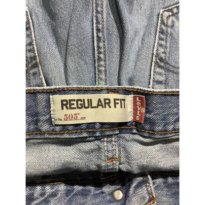 Levi's 505 Regular Fit Jeans Men’s Size 36W 30L — Classic, Straight, Casual