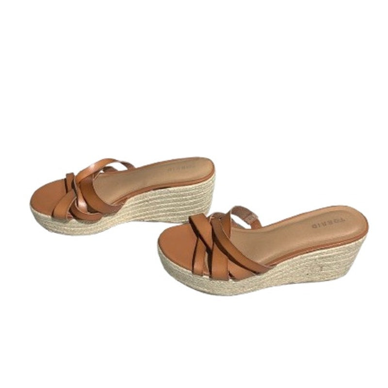 Torrid Wedge Sandals Women’s Size 11WW – Strappy, Comfort, Summer