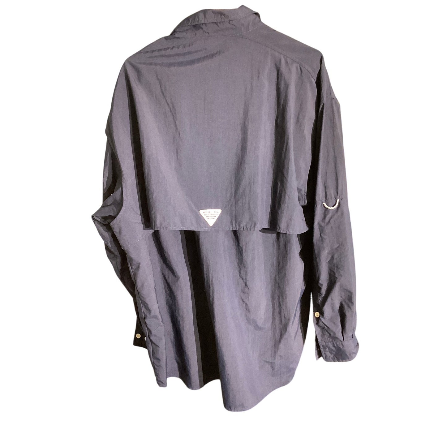 Columbia PFG Men Omni-Shade Shirt Navy Blue Size XL – Outdoors, Utility, Sporty